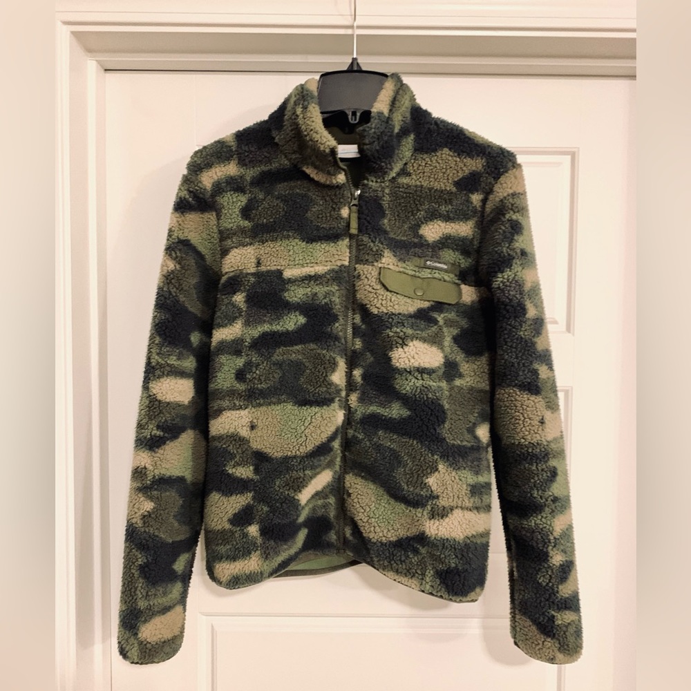 Columbia Fleece - Camo - Size Small